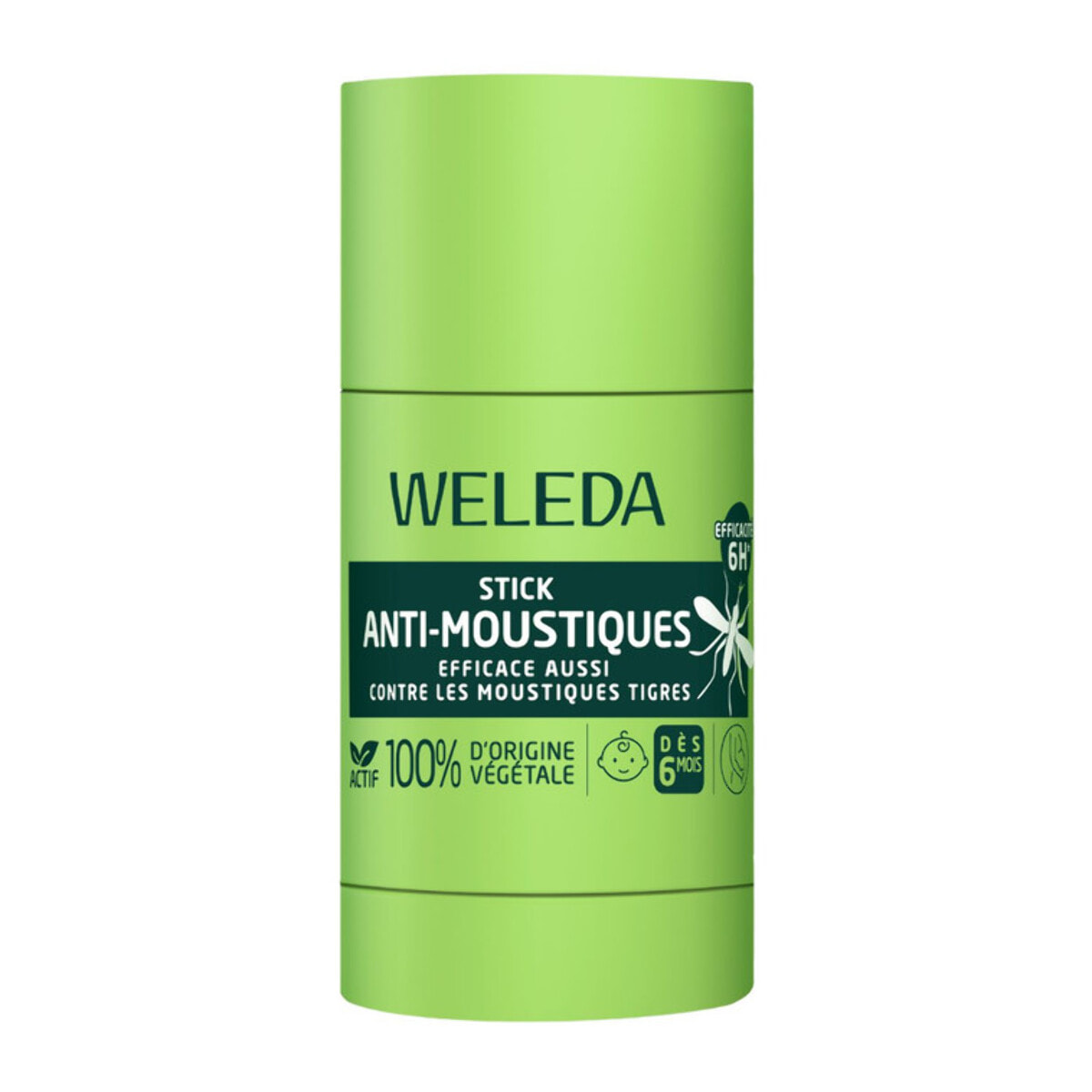 WELEDA - Stick anti-moustiques 18 G - Stick anti-moustiques - Efficace aussi contre les moustiques tigres