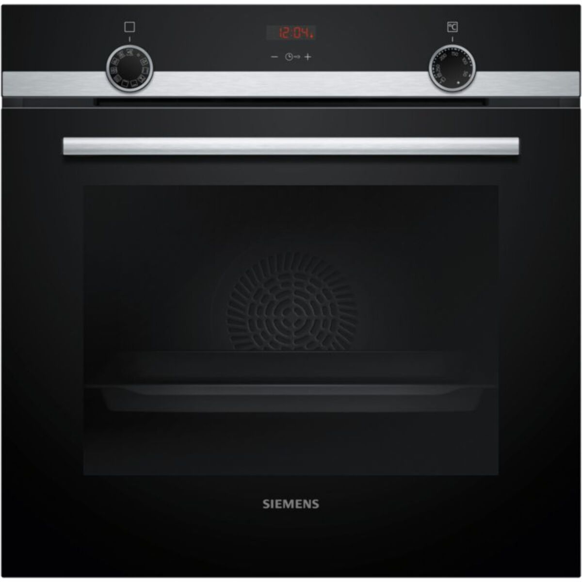 Four encastrable SIEMENS HB554AER3F - Chaleur pulsée - Ecoclean - Porte froide - Rails télescopiques - iQ300