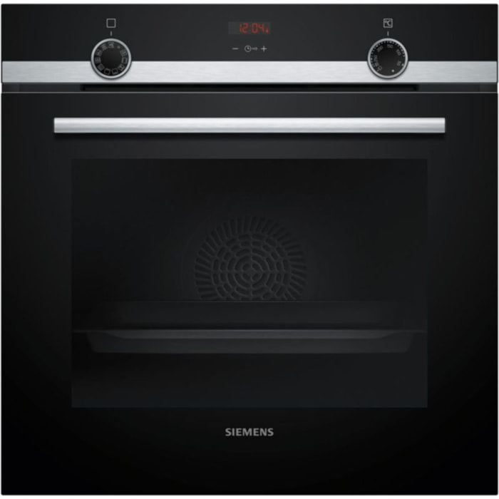 Four encastrable SIEMENS HB554AER3F - Chaleur pulsée - Ecoclean - Porte froide - Rails télescopiques - iQ300