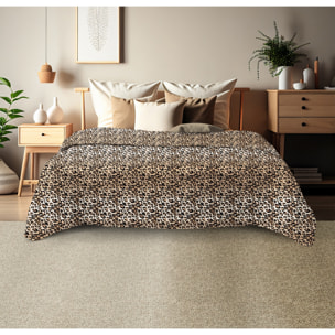 TRAPUNTA INVERNALE MATRIMONIALE MACULATO BEIGE MADE IN ITALY