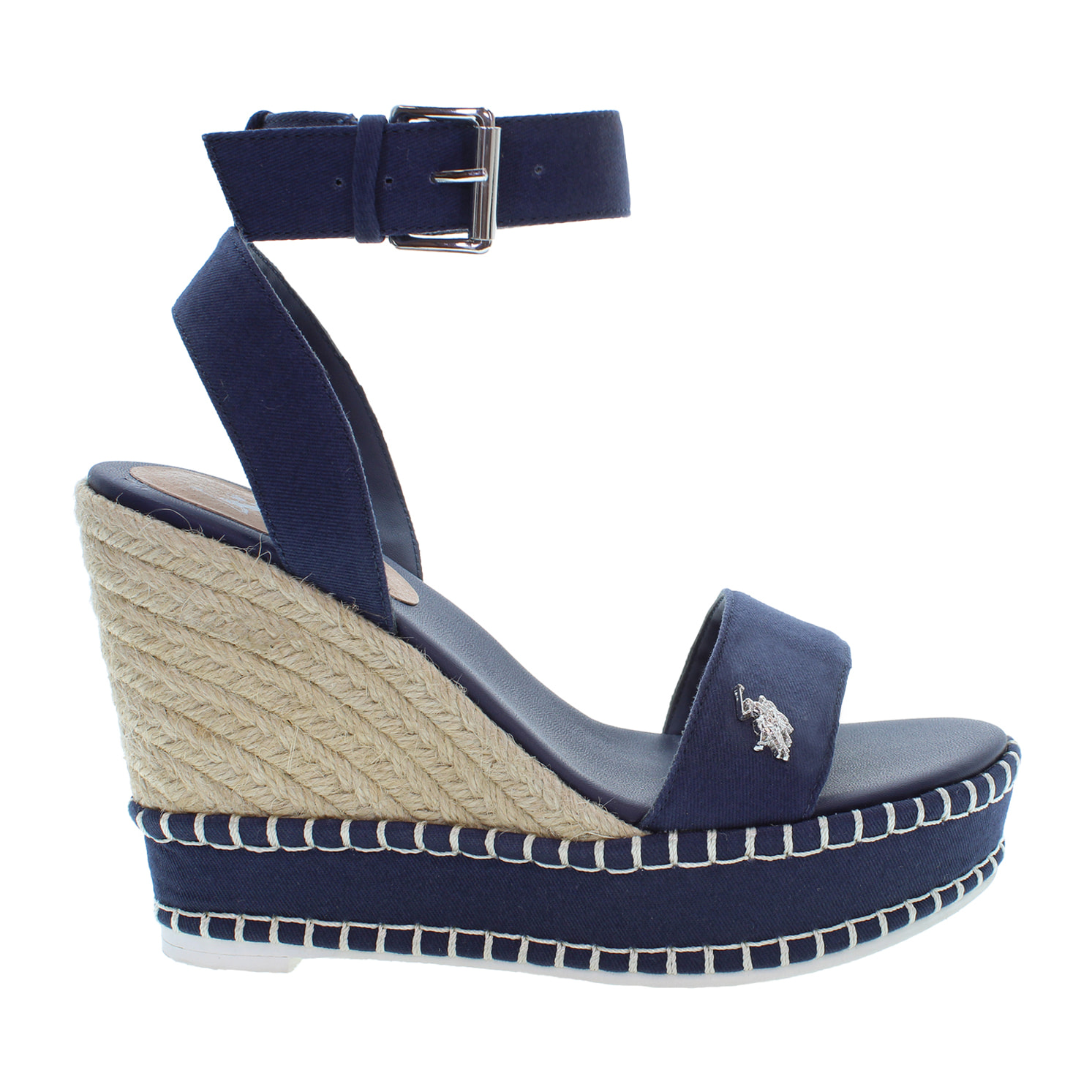 U.S. Polo Assn. - Sandali AYLIN028W/5C1 in tessuto per donna