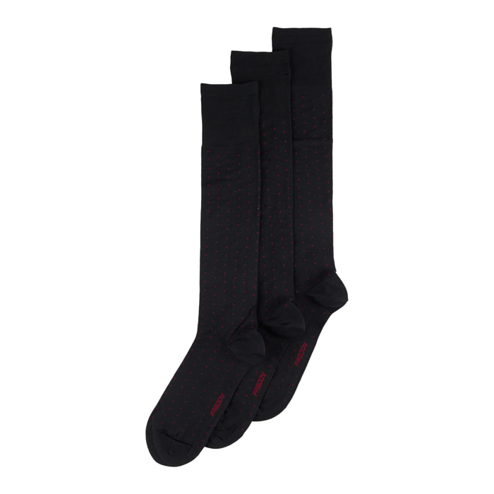 Pack 3 Calzini Lunghi in Cotone Elasticizzato