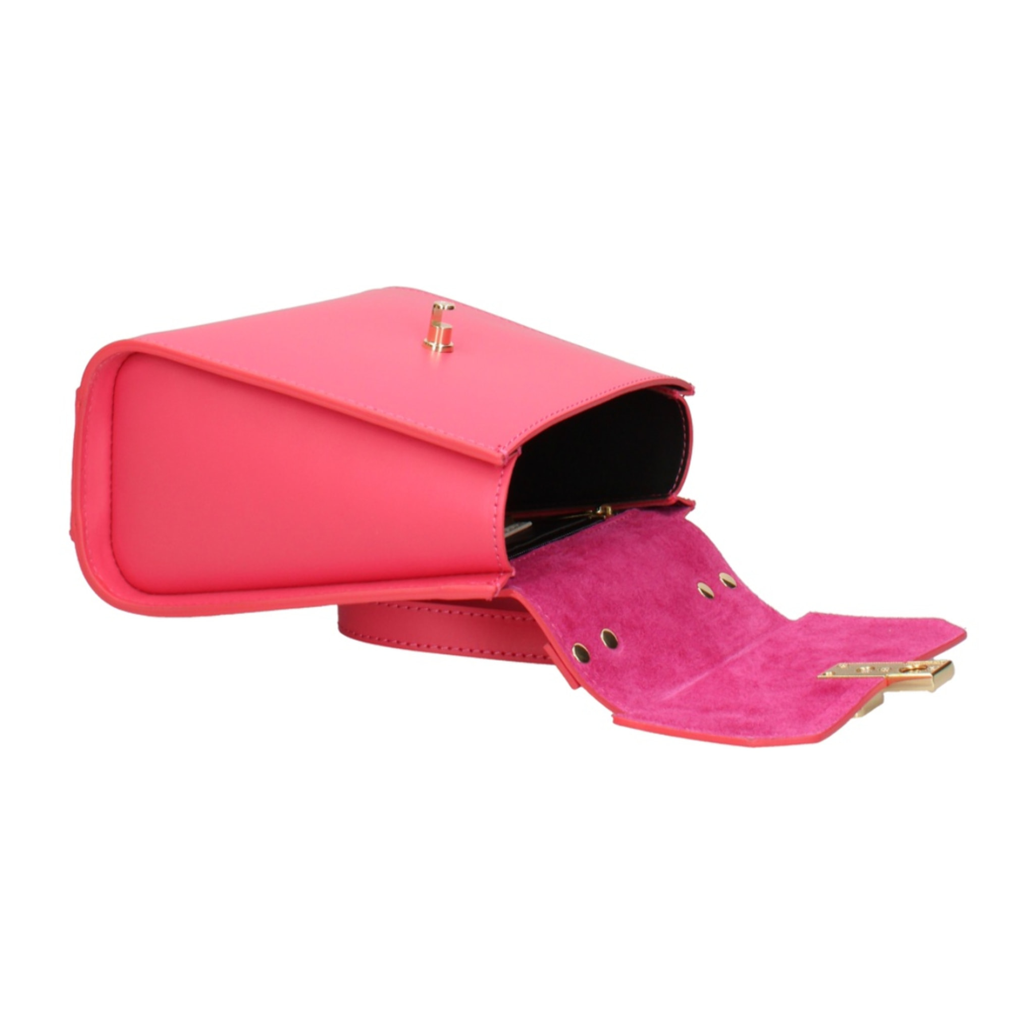 Borsa a mano da donna - Modello False - 100% pelle - 20.0 x 18.0 x 10.0 cm