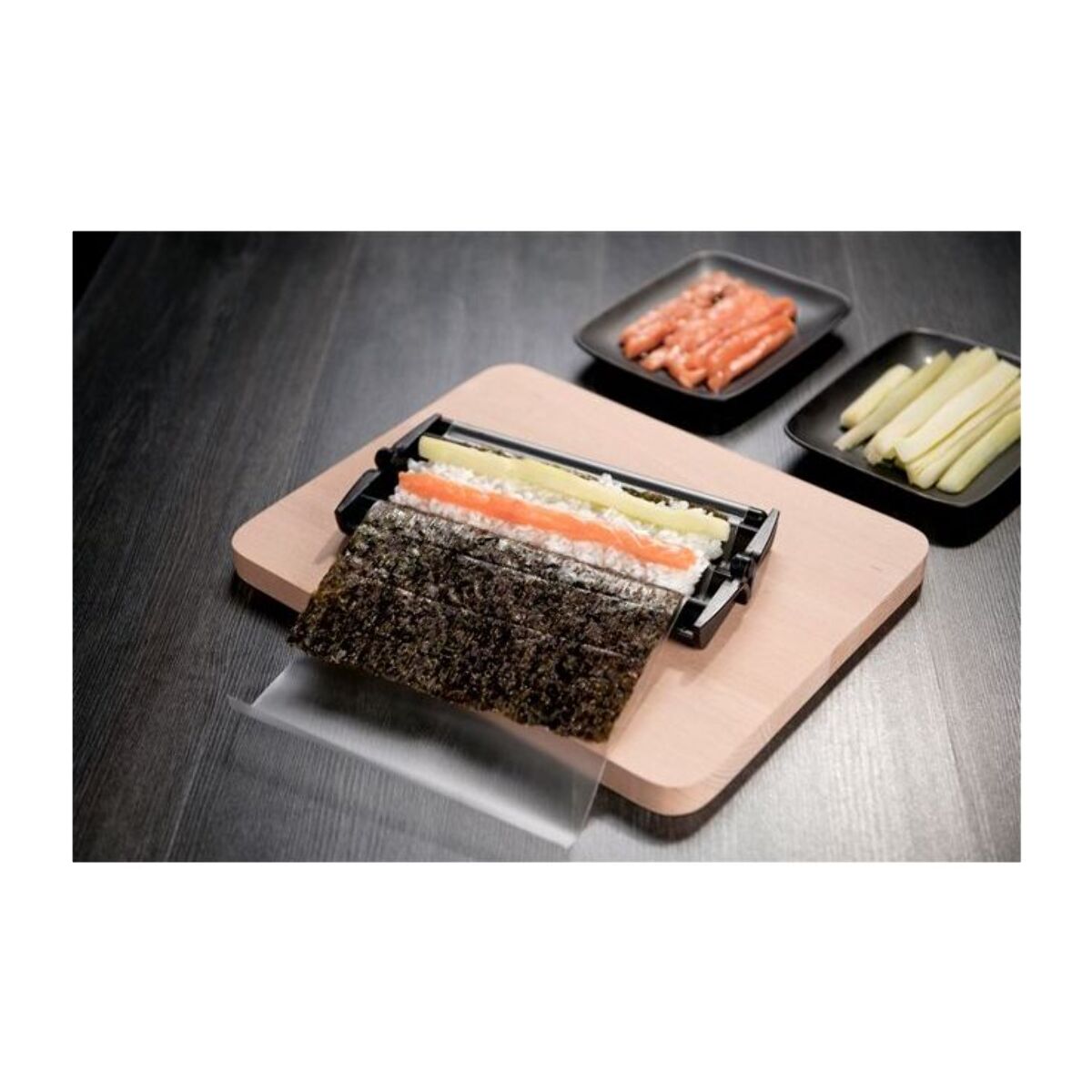 Coffret sushis EASY SUSHI 3.5cm Noir individuel