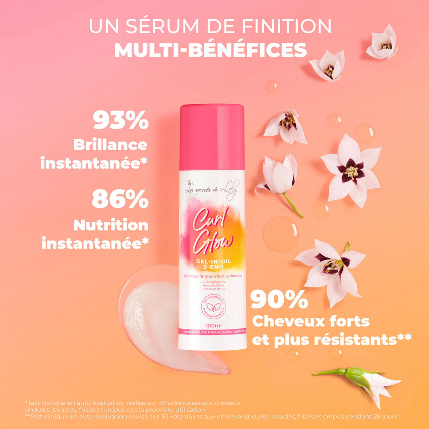 Curl Glow - Sérum de Finition Multi-Protection 100ml