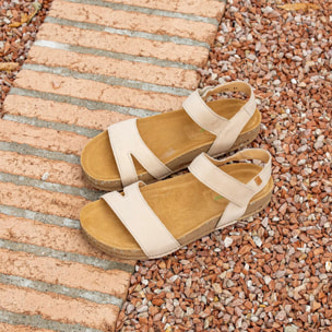 Sandalias N5790 NOBUCK LAVADO DENIM / BALANCE color Denim