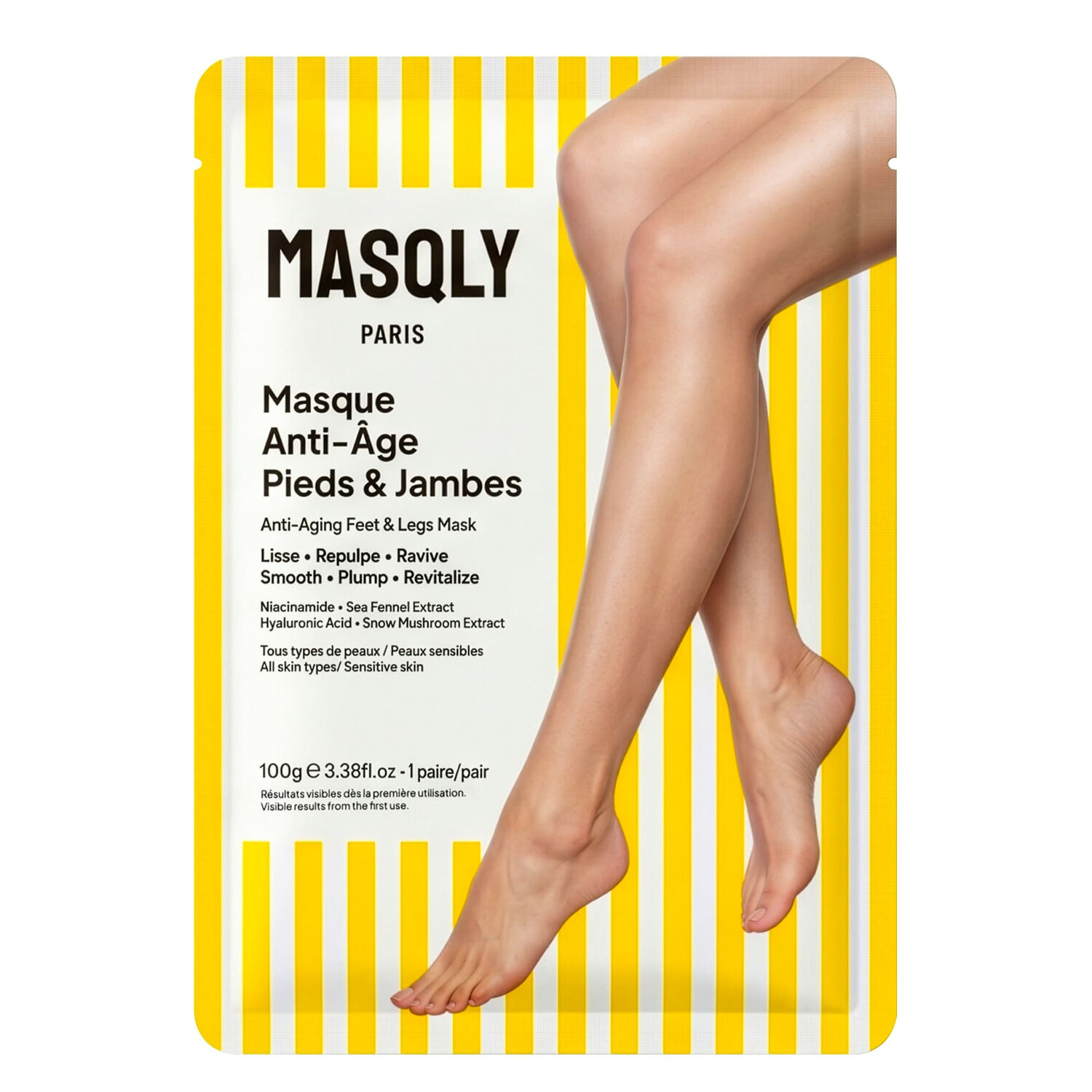 Pieds & Jambes - Masque Anti-Age Lisse Repulpe Ravive 100 g