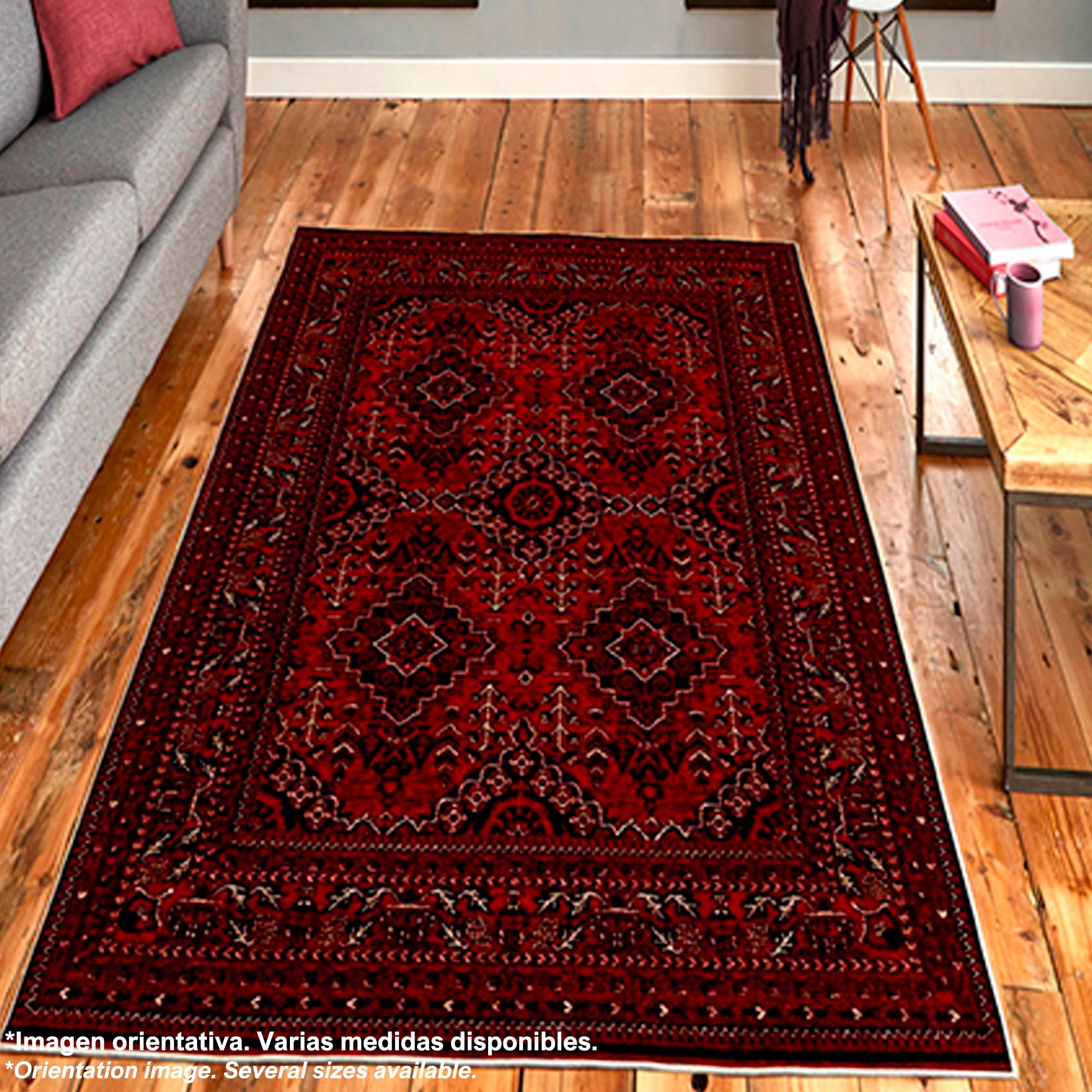 Alfombra de Poliester estampada 100 x 150cm