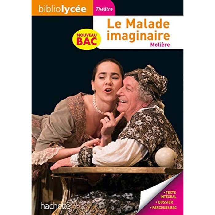 Molière | Bibliolycée - Le Malade imaginaire, Molière - BAC 2023: Parcours : Spectacle et comédie | Livre d'occasion