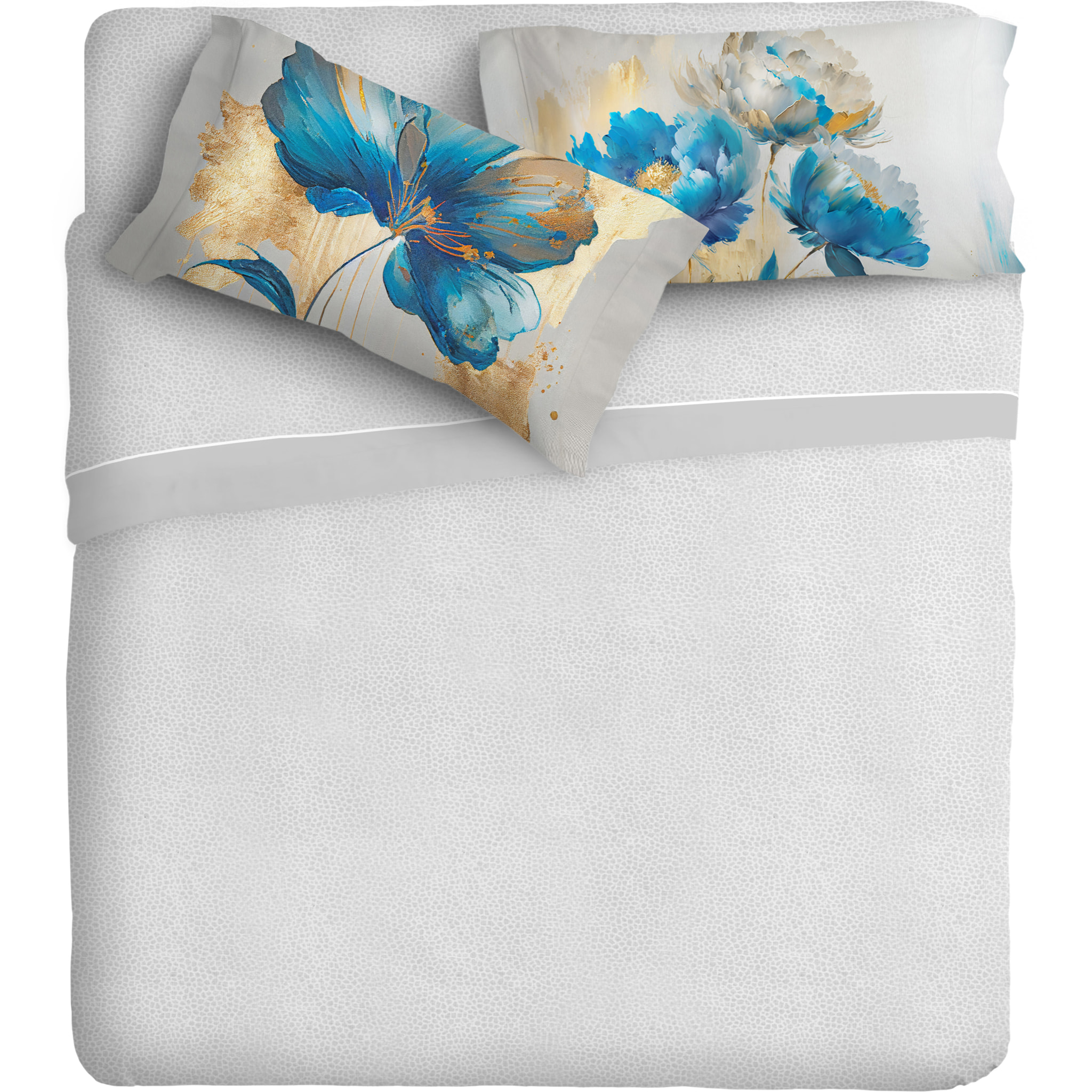 Completo letto fotografico Fine-Art IPERSAN Puro Cotone Daisy