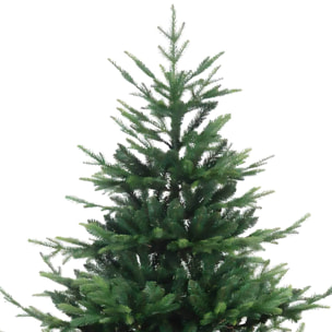 Giove - Albero di Natale effetto realistico in PE e PVC ø170x270H, 4487 rami