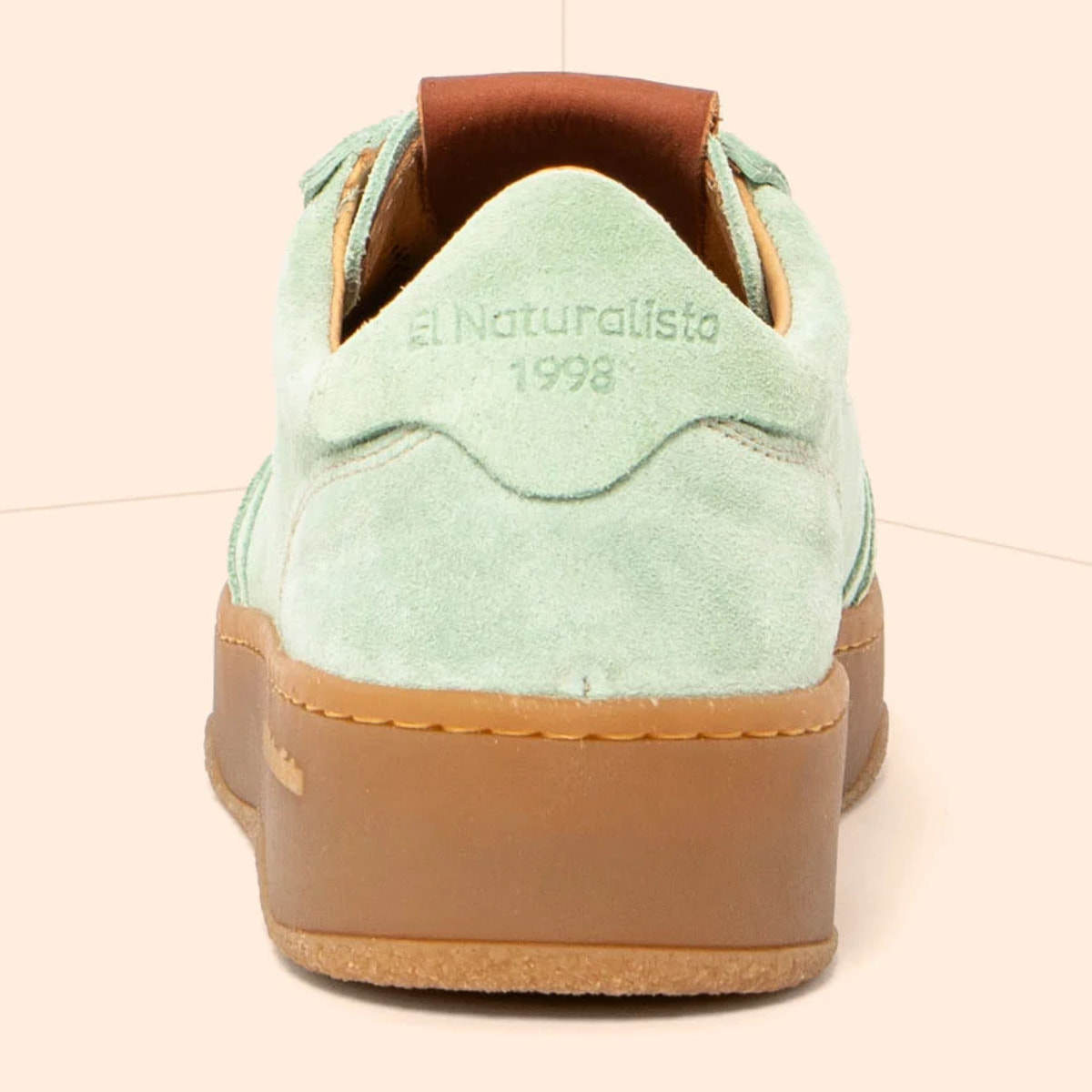 Zapatillas N5844S SILK SUEDE MENTA/ GEO color Menta