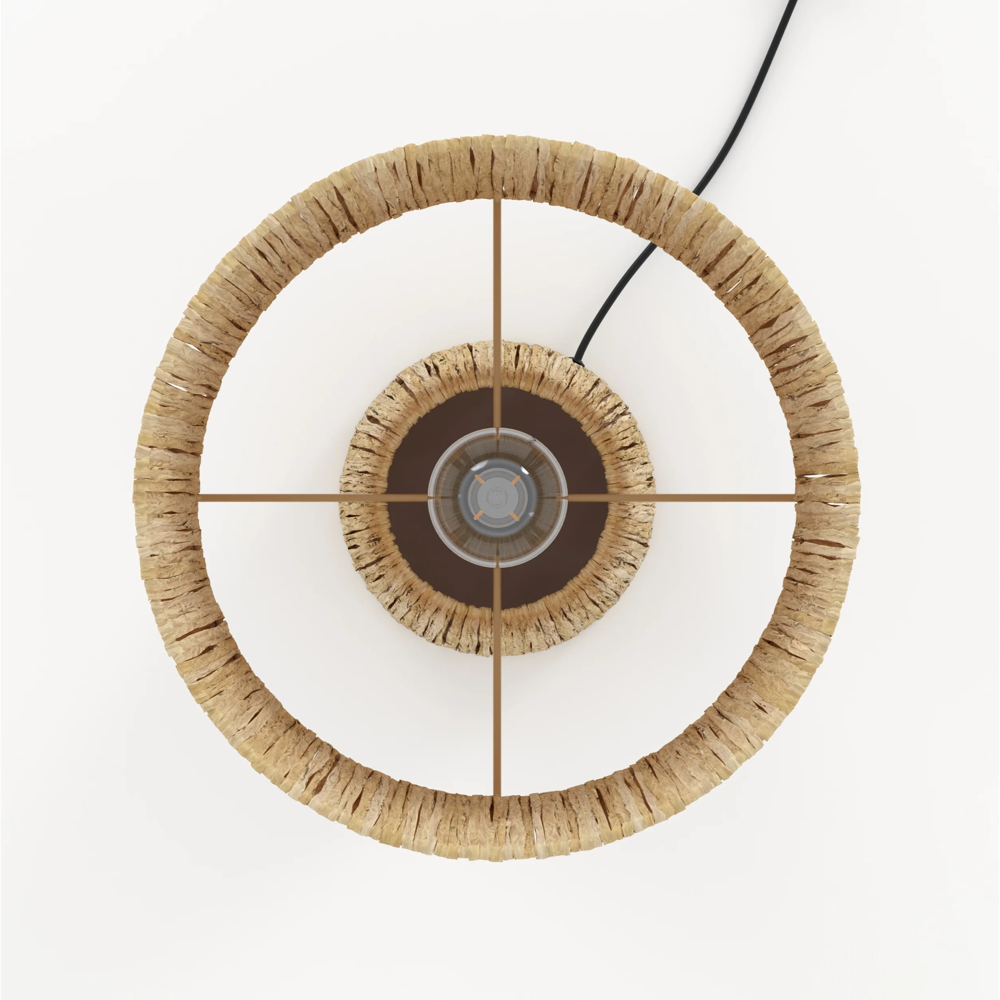 Lampe en feuille de palmier - Soléa