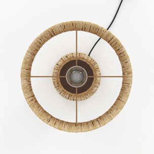 Lampe en feuille de palmier - Soléa