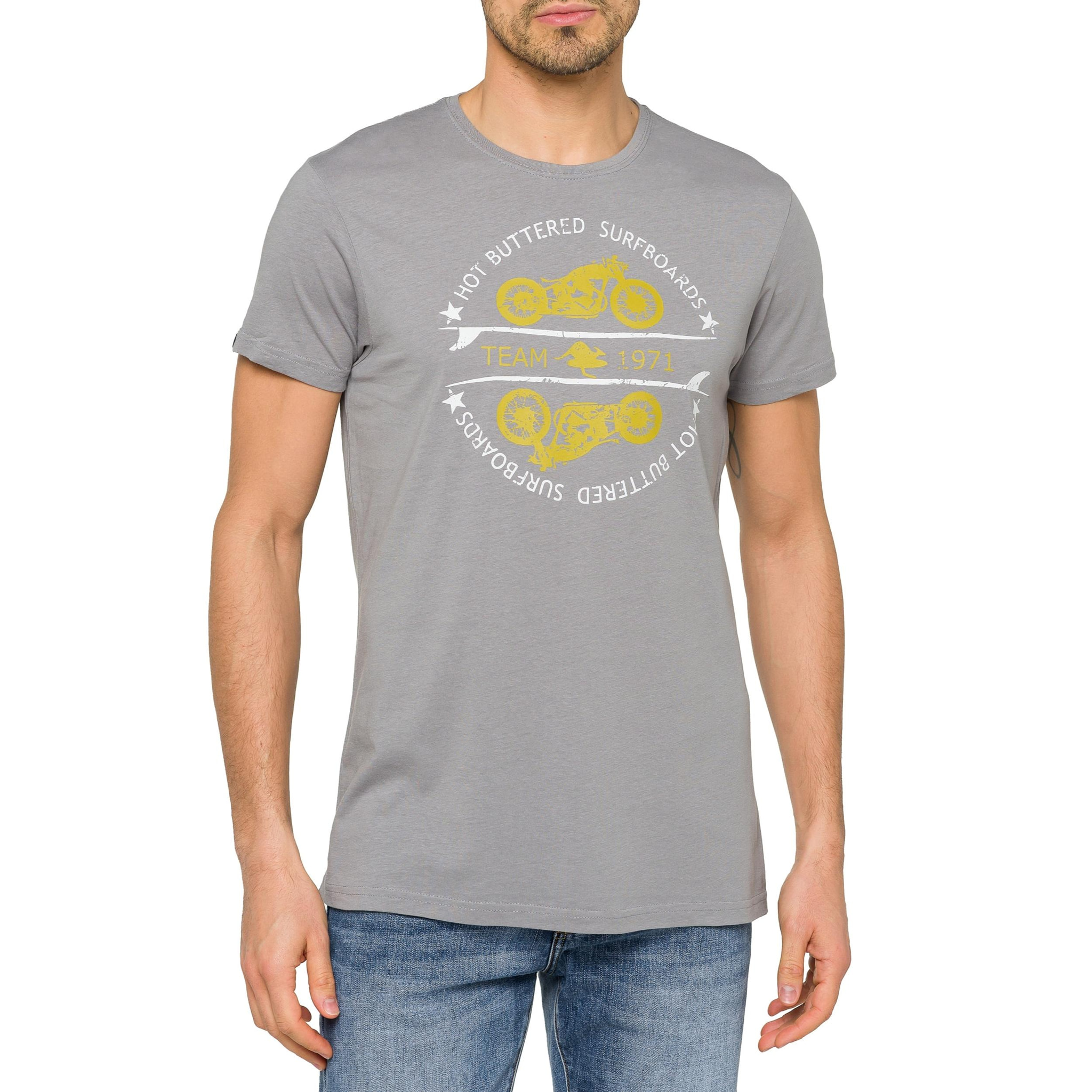 Camiseta de algodón 150 gr Hot Buttered Thunder Gris