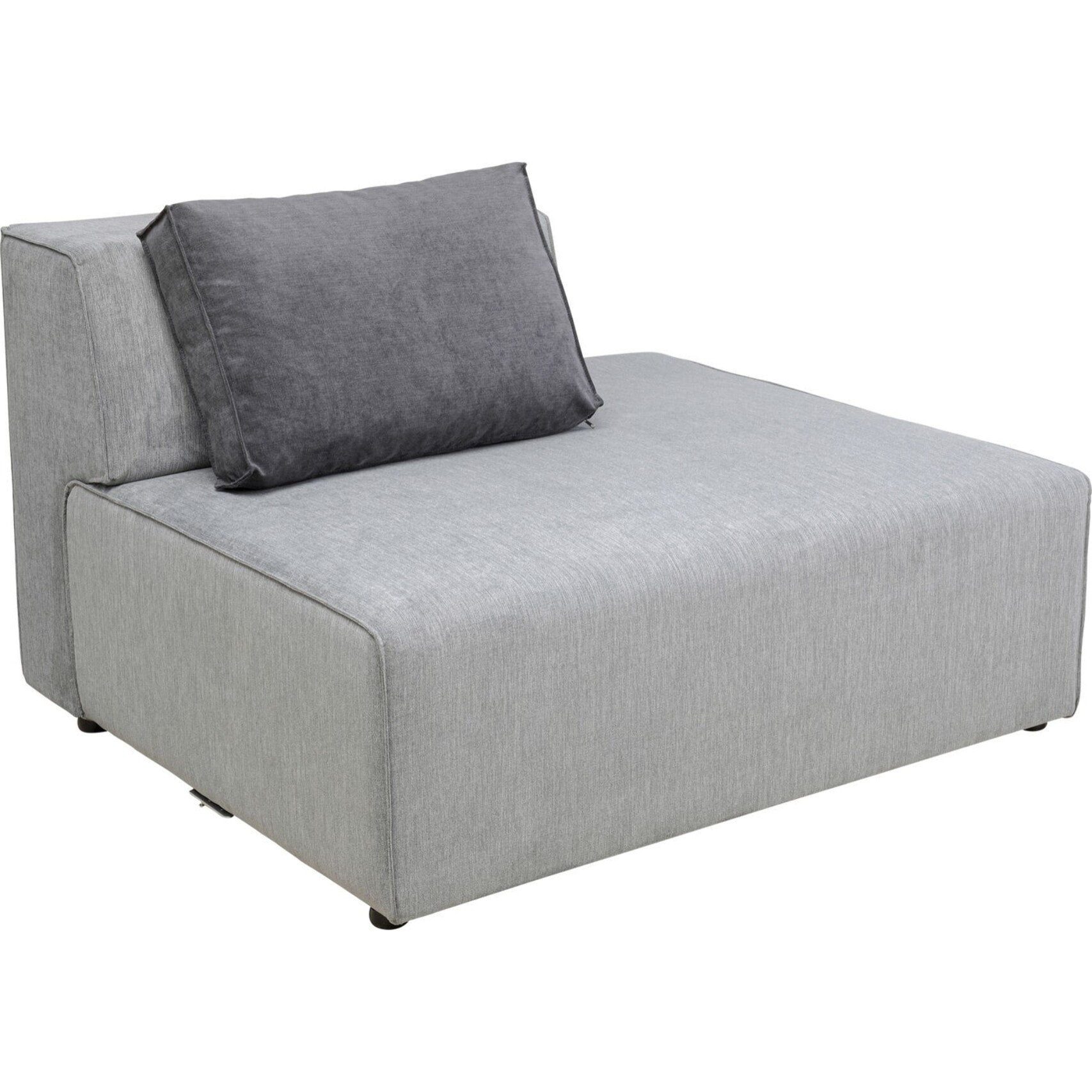 Méridienne canapé Infinity gris Kare Design