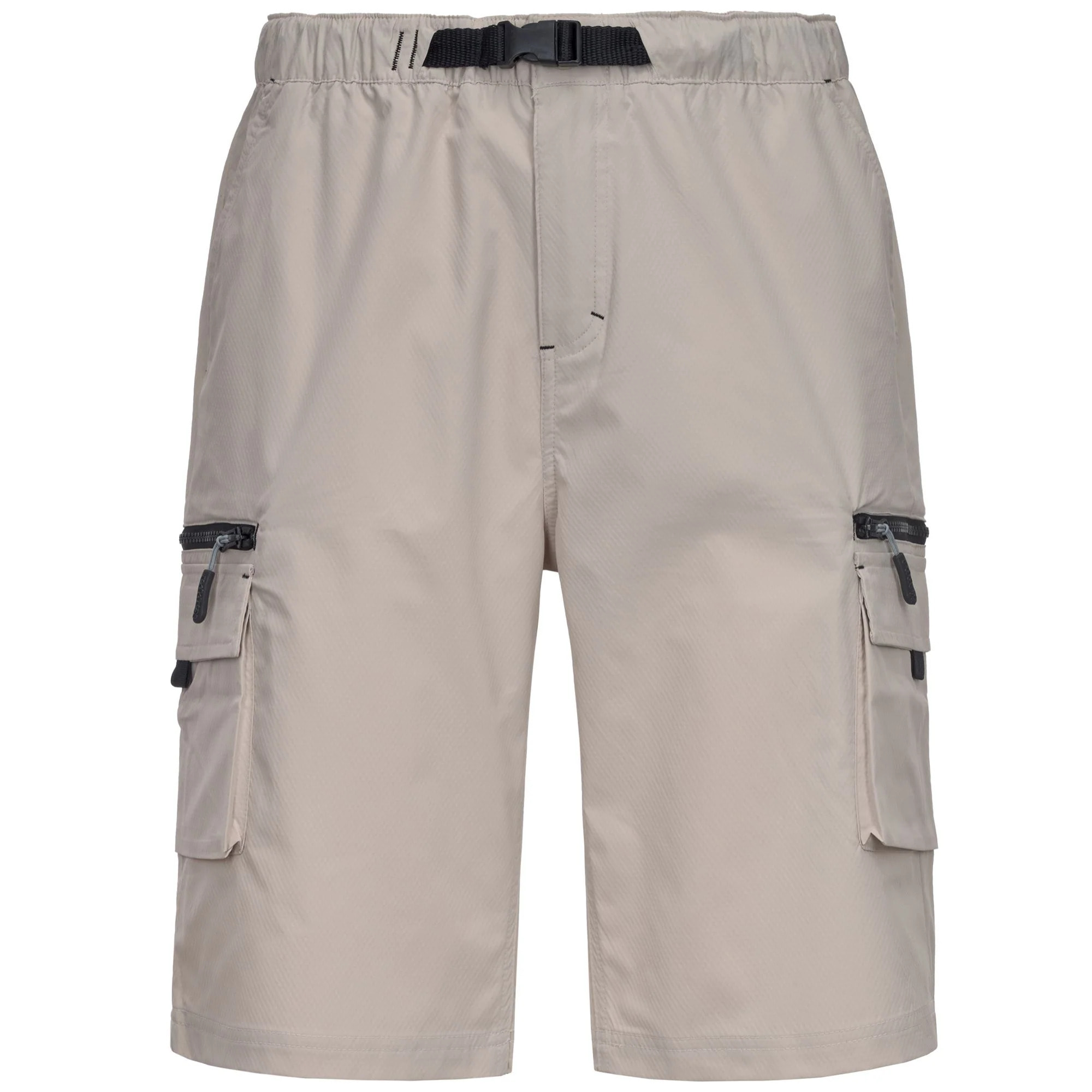 Kappa - Pantaloni Corti Uomo Beige - Logo Icargos