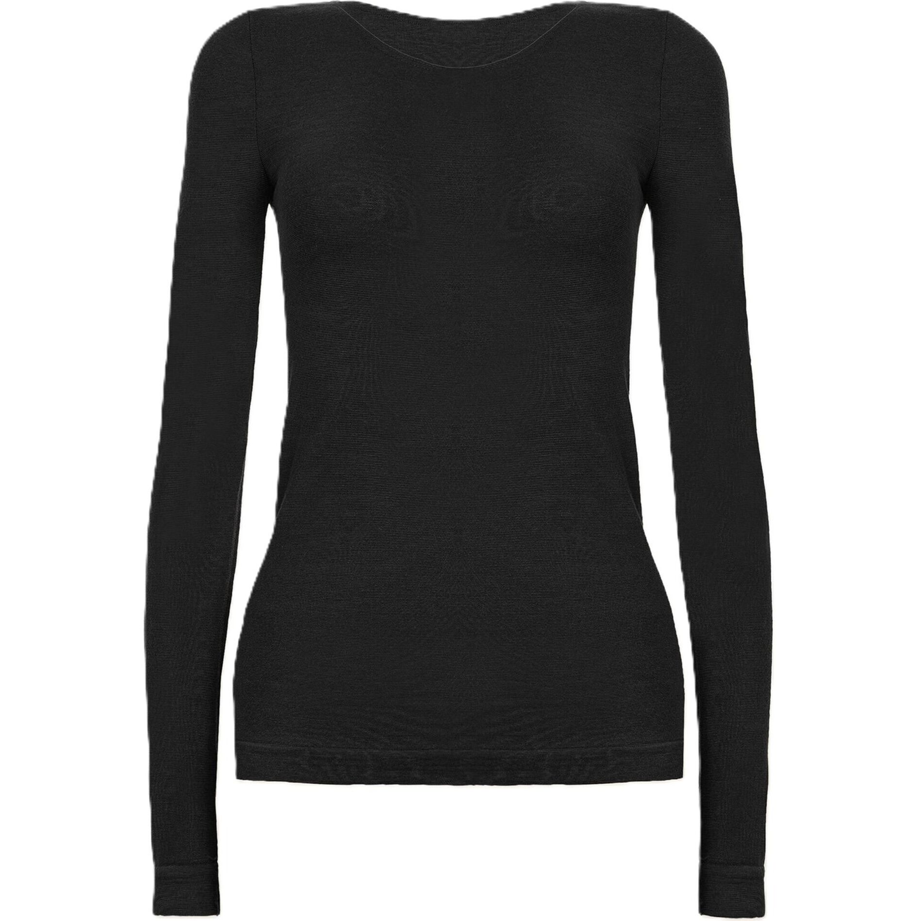 Top Pure Wool Top Long Sleeves