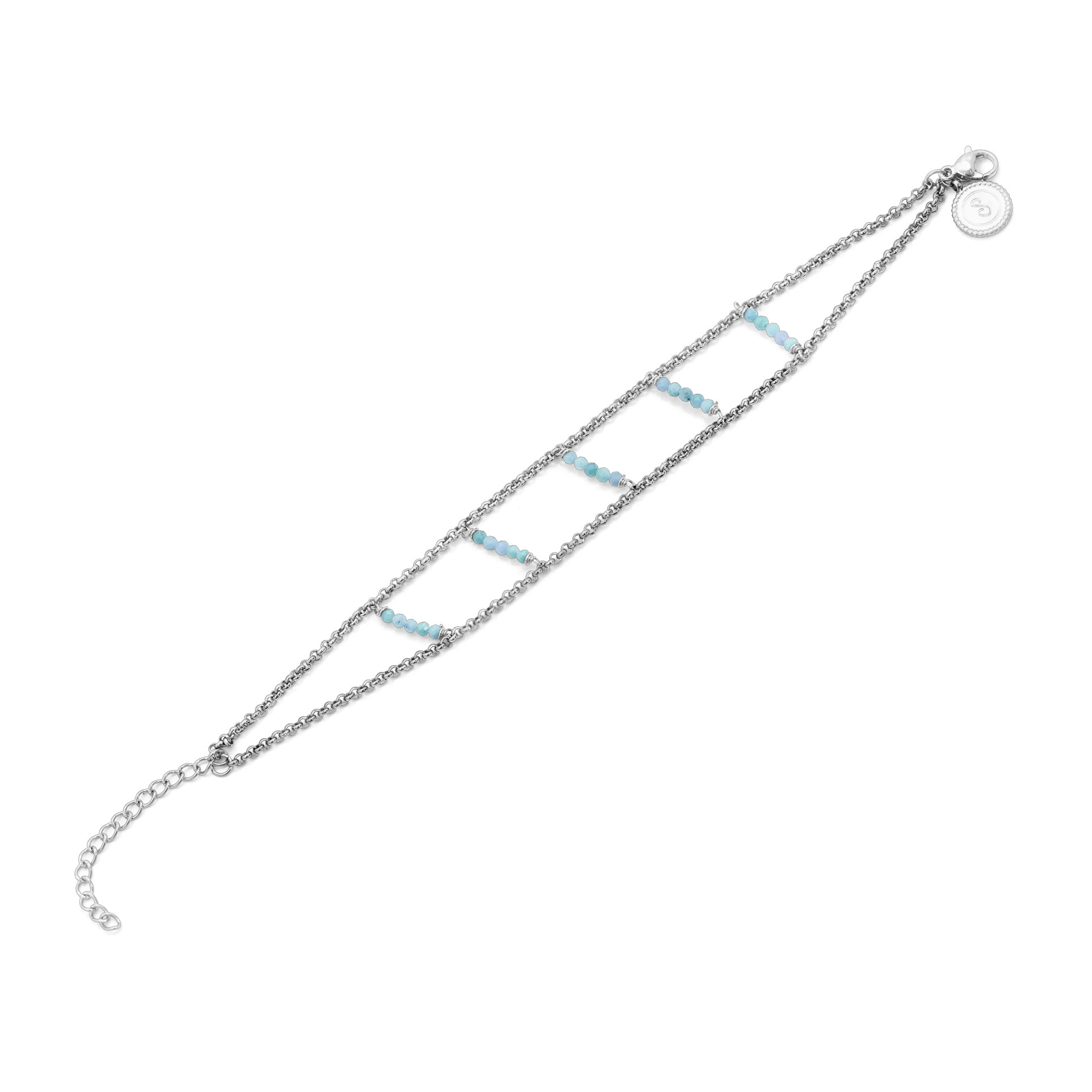 Pulsera Blue Habana Acero