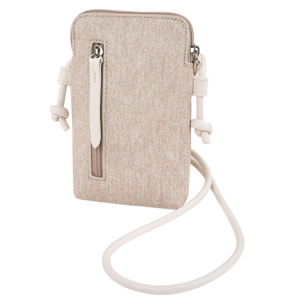 Minibolso Para Móvil Lois Kelly Beige