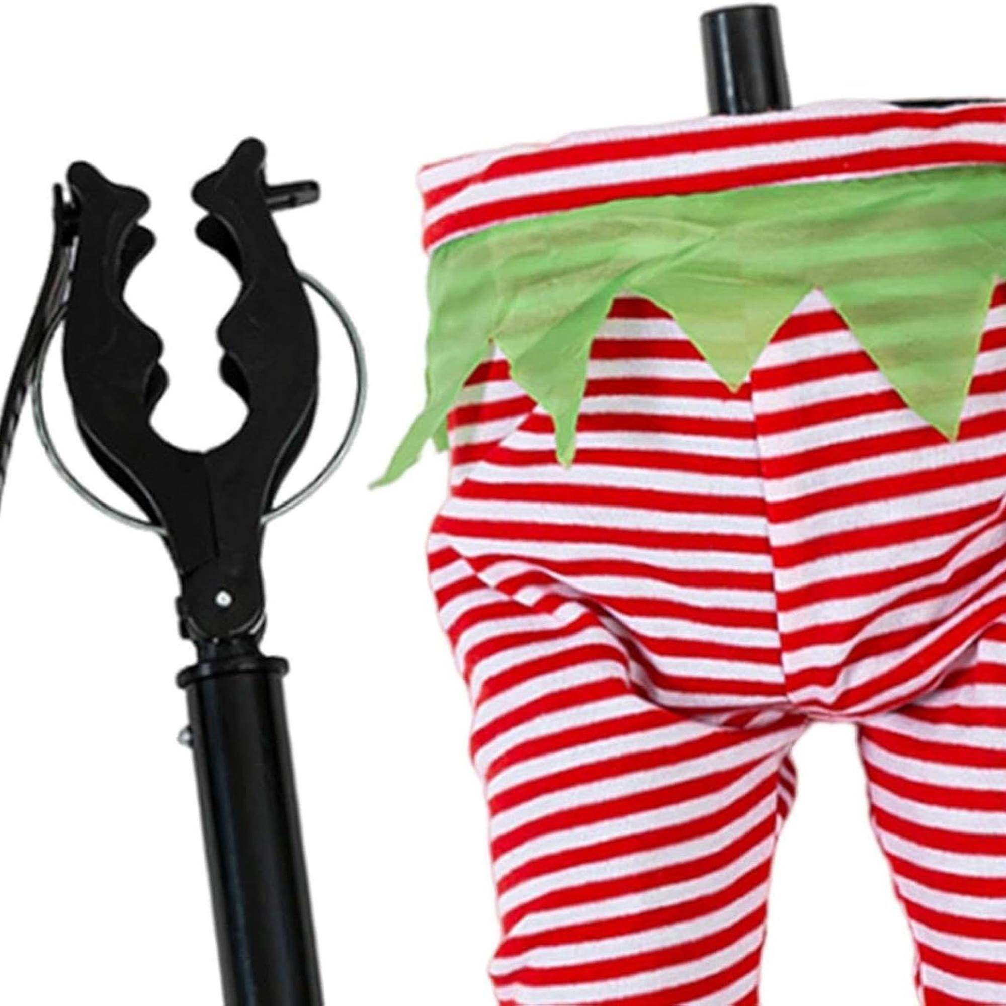 Piernas de elfo decorativas con movimiento 15,5x13x35cm