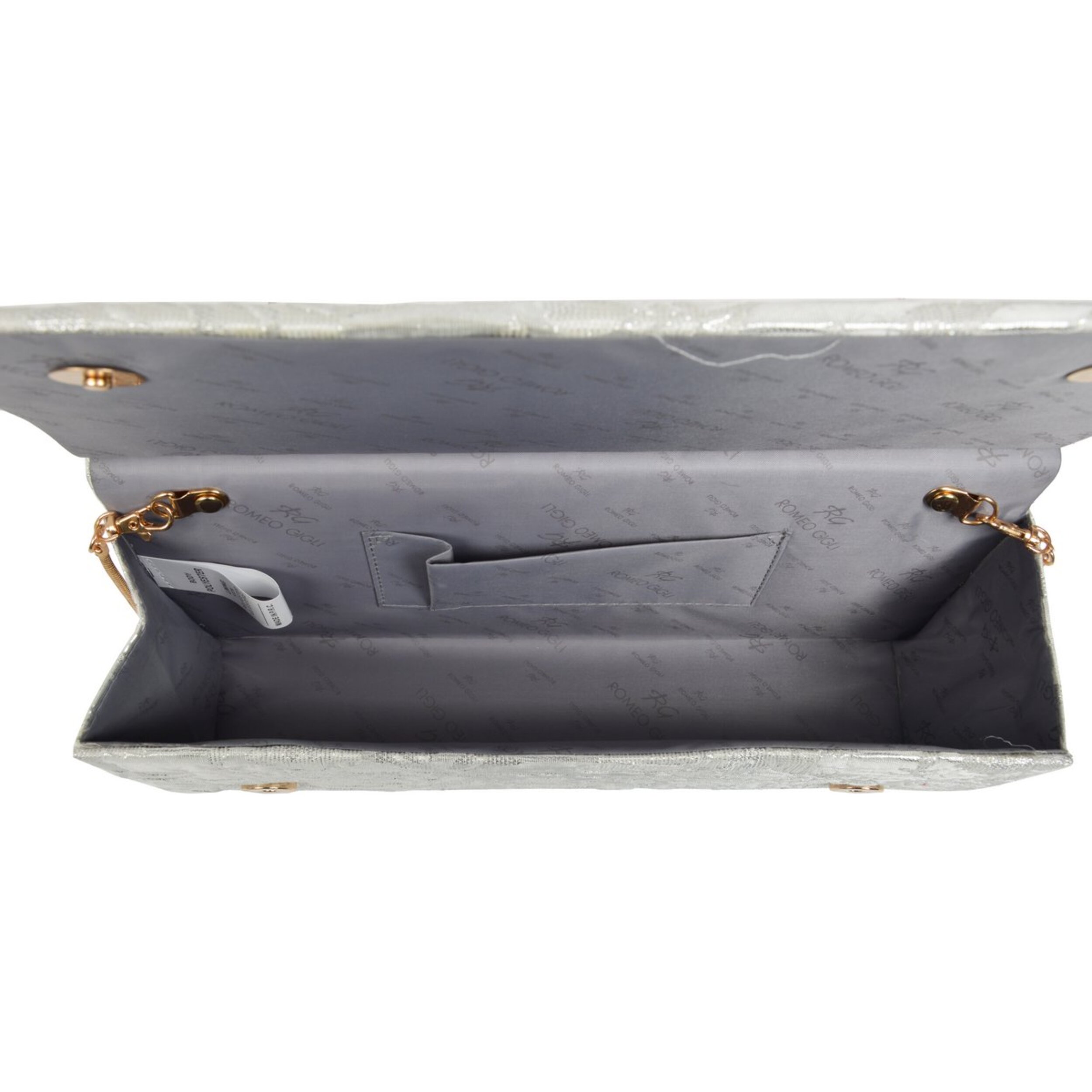 Pochette Romeo Gigli Milano Argento