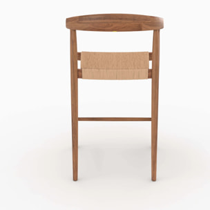 Lot de 2 chaises pour îlot central 65 cm - Bali