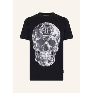 PHILIPP PLEIN Camiseta de cuello redondo y manga corta SKULL