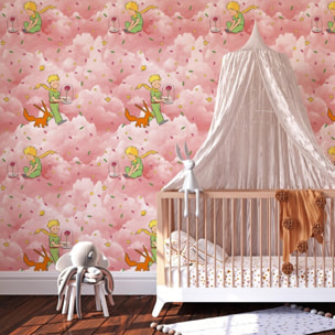 Carta da Parati Ufficiale Il Piccolo Principe Rosa Amore