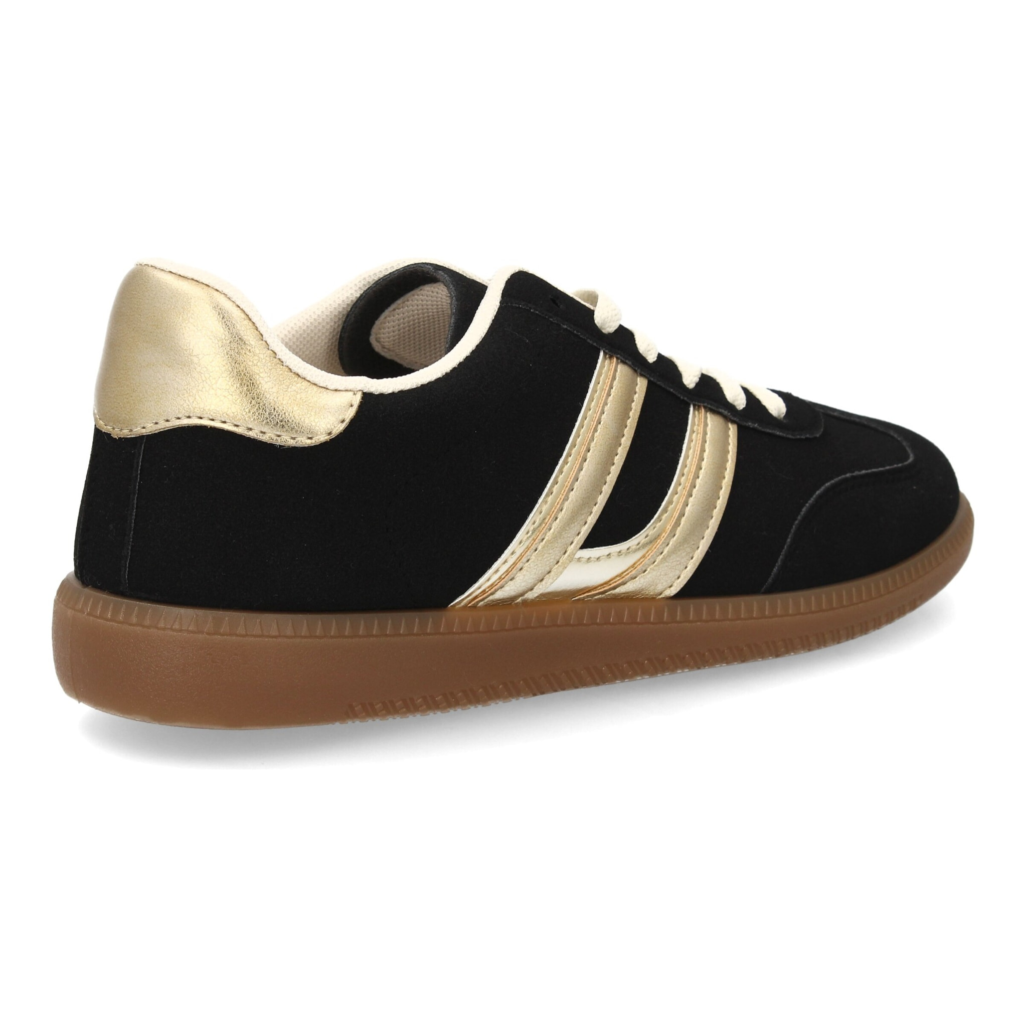Zapatillas deportivas mujer casual efecto ante con cordones