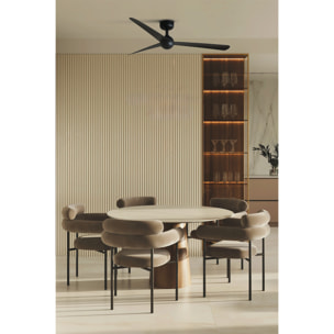 SFERA M Ventilateur de plafond noir TUYA