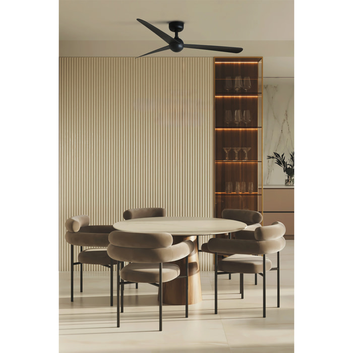 SFERA M Ventilateur de plafond noir TUYA
