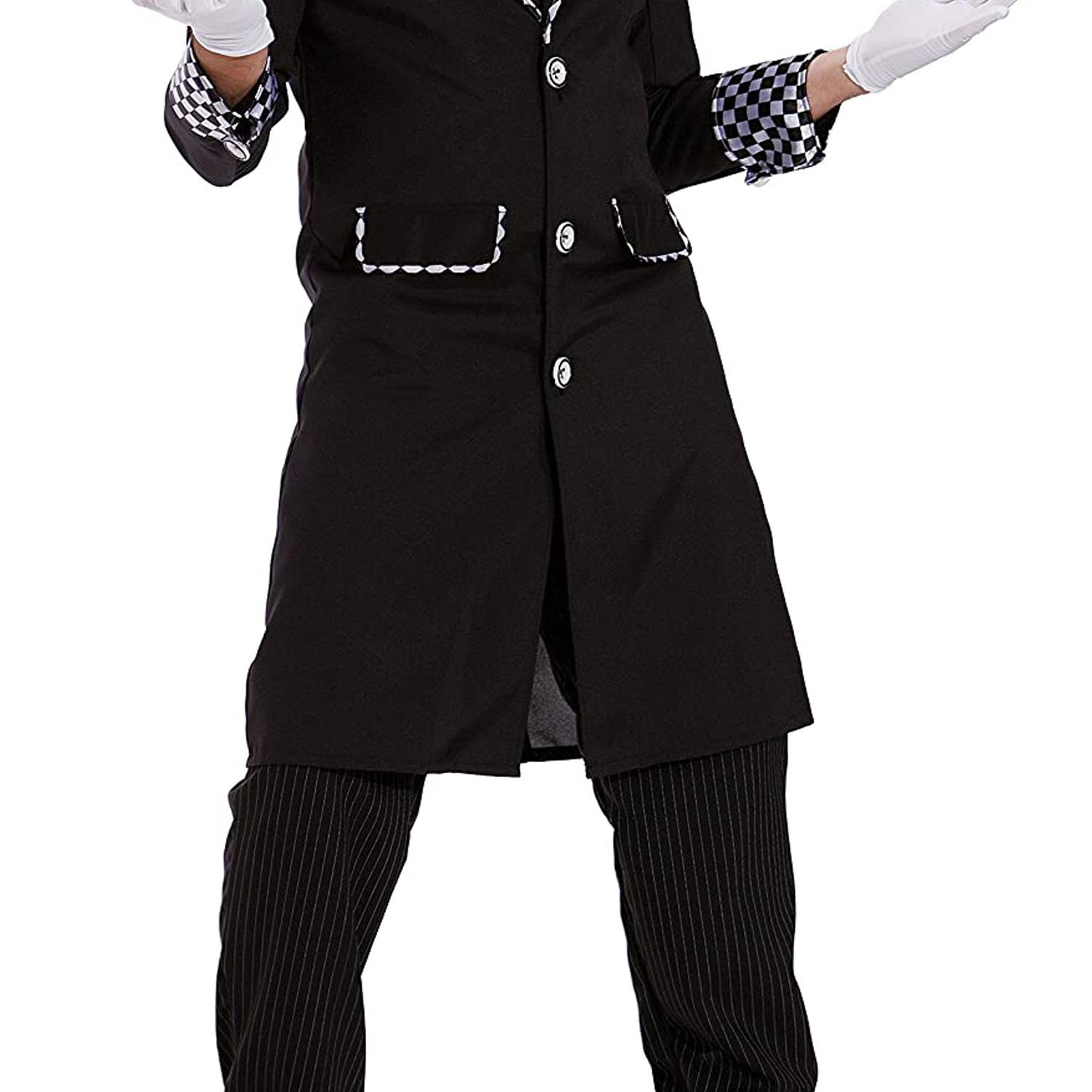 Costume Travestimento Carnevale Poker Magician Uomo