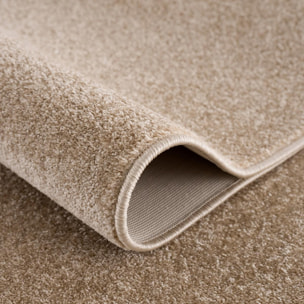 Tapis salon et chambre tissé motif uni PAJU