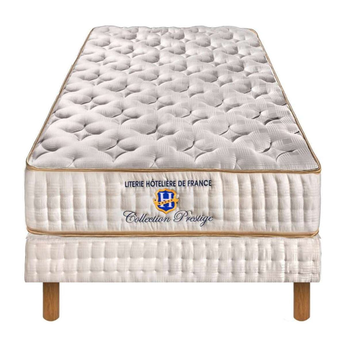 ENSEMBLE Prince - Matelas 1 Place + 1 Sommier