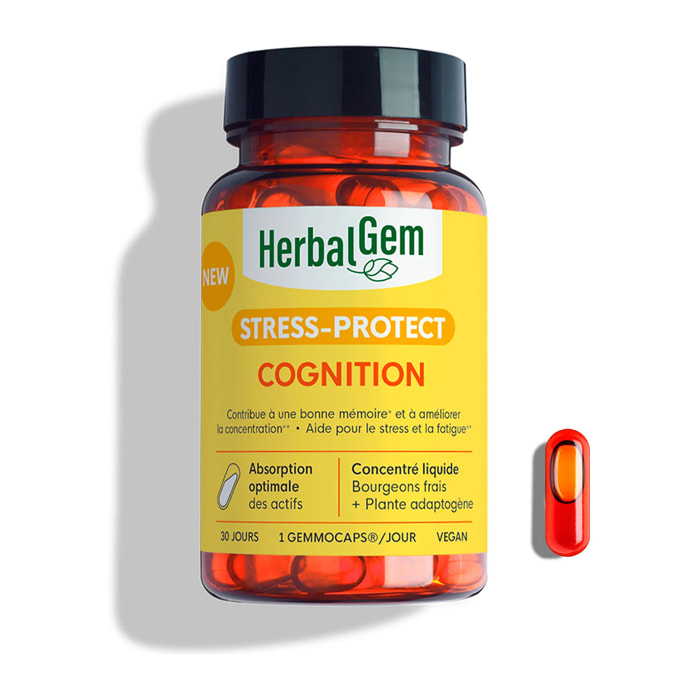 Herbalgem- Complément alimentaire Cognition - 30 GELULES