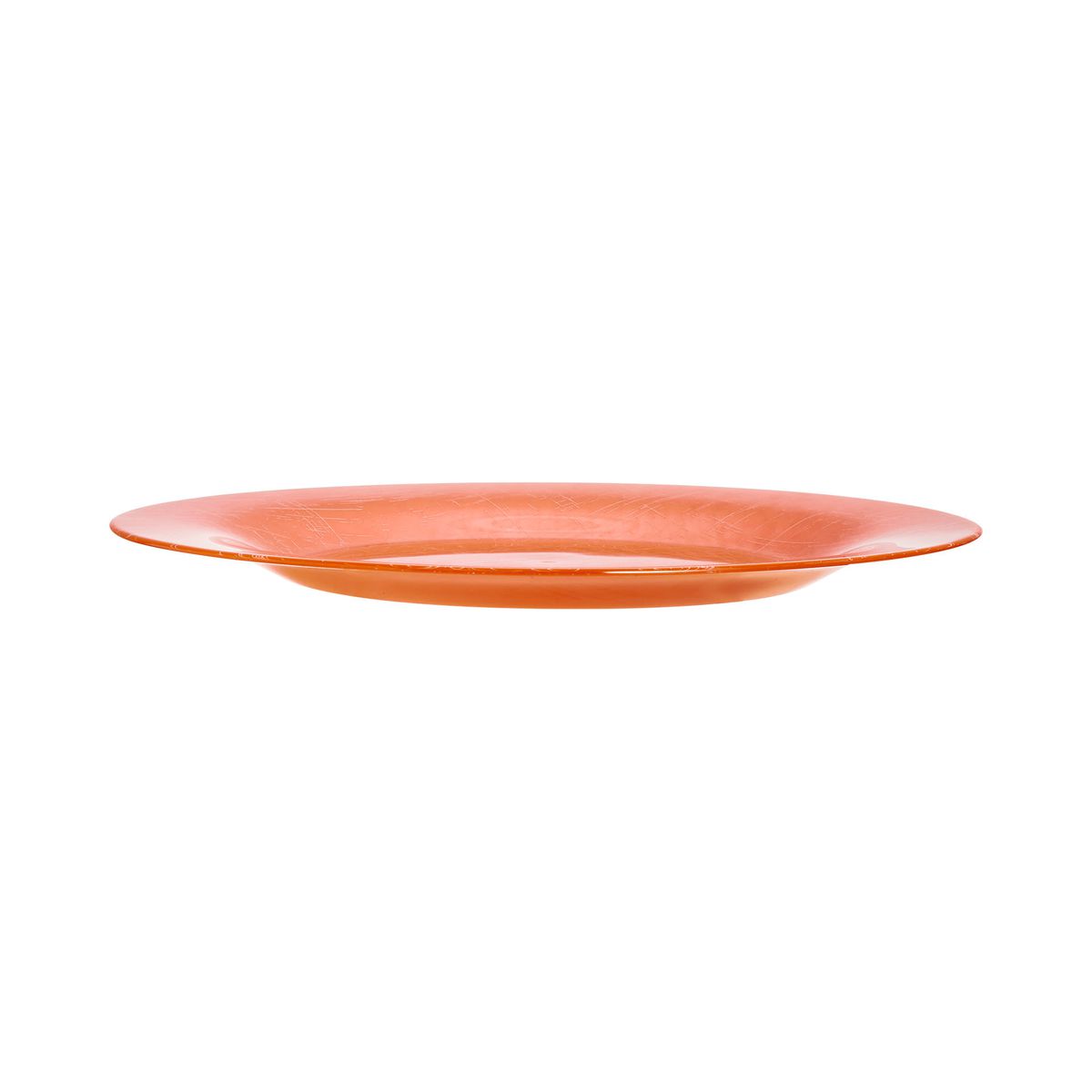 Assiette plate orange 25 cm Poppy - Luminarc