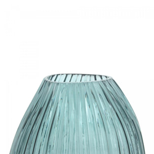 Vase soufflé à la bouche en verre FOLU