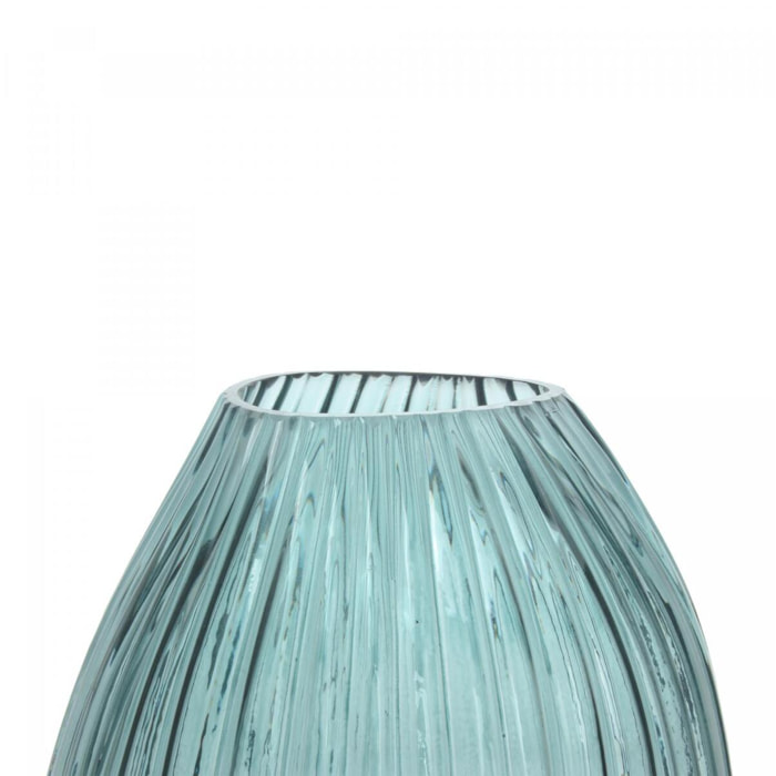 Vase soufflé à la bouche en verre FOLU