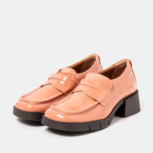 Zapatos 1283 NAPPA SHINNY FLAMINGO / VARSOVIA color Flamingo