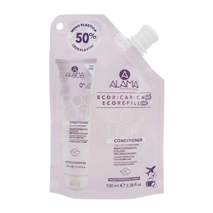 Acondicionador de recarga ecológica ALAMA Professional Color 100 ml