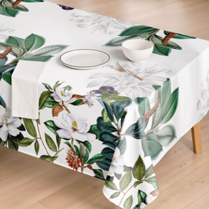 Nappe anti-taches OLMA VERT - coton mélangé