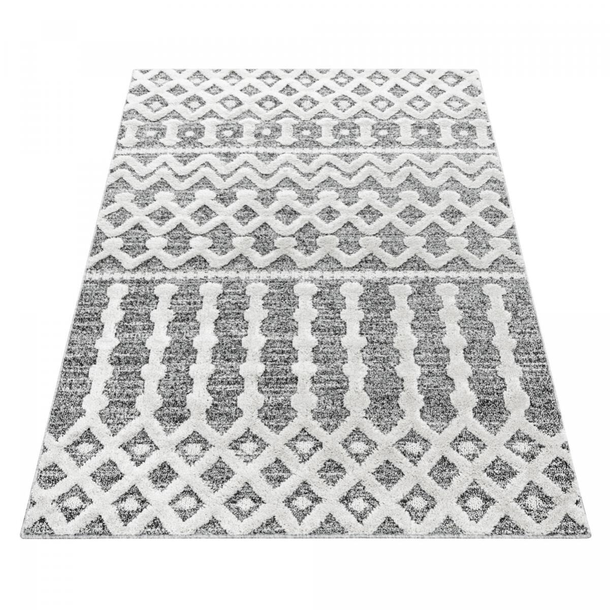 Tapis salon et chambre tissé motif scandinave REDA