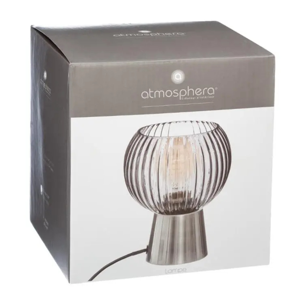 Lampe "Laye" doré H20cm