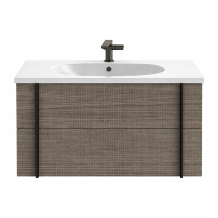Meuble vasque Nouvelle Vague Chêne