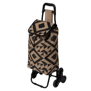 Chariots de courses 6 roues "Terre Inconnue" jute