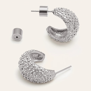Pendientes Aro Antique Acero