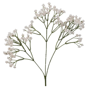 Tige de gypsophile artificiel blanc H68cm