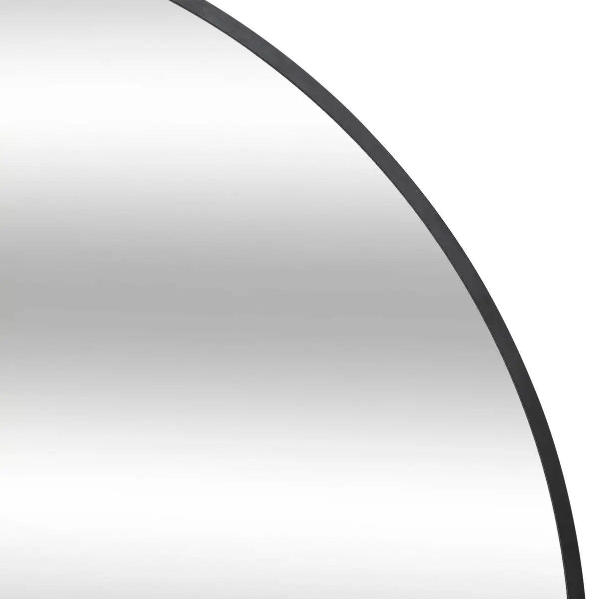 Miroir arche "Alice" noir 177x91cm