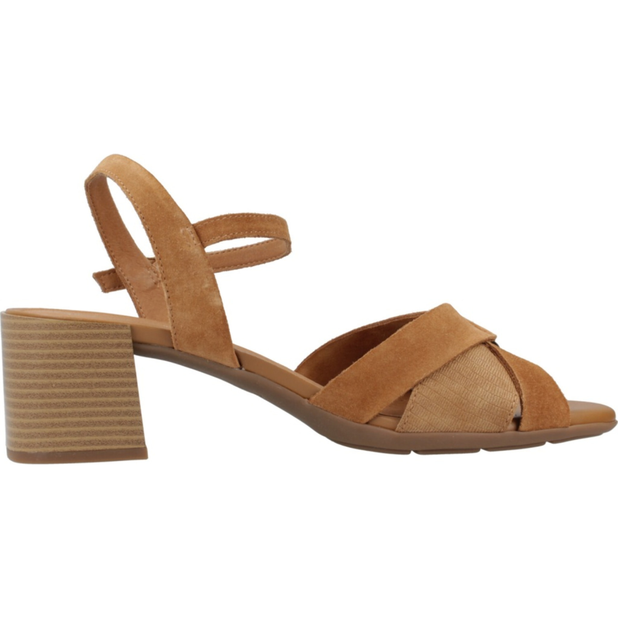 Sandalias tacón Mujer de la marca GEOX  modelo D NEW MARYKARMEN Brown